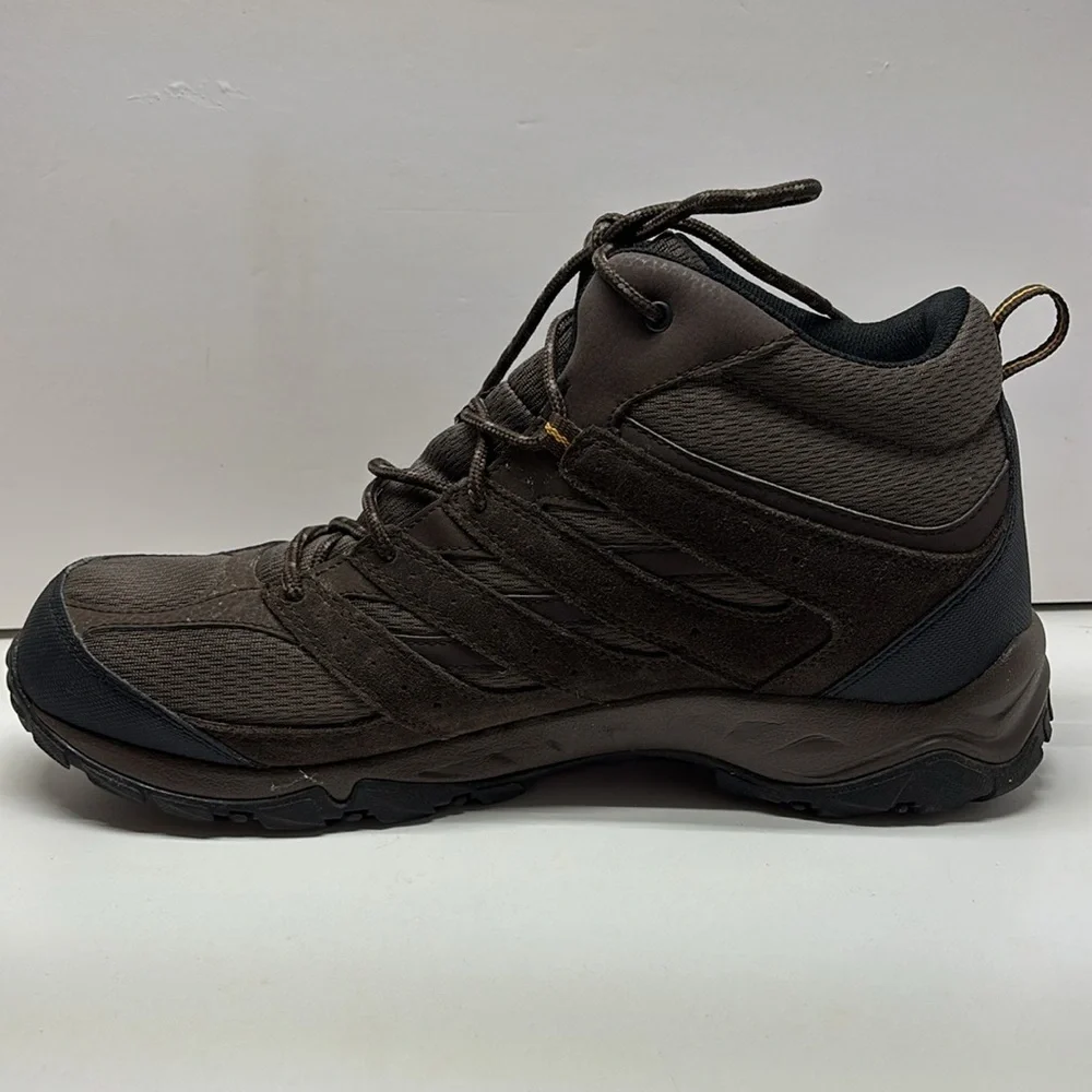 COLUMBIA PLAINS BUTTE MID WATERPROOF HIKING SHOES SIZE 14 EXCELLENT CONDITION